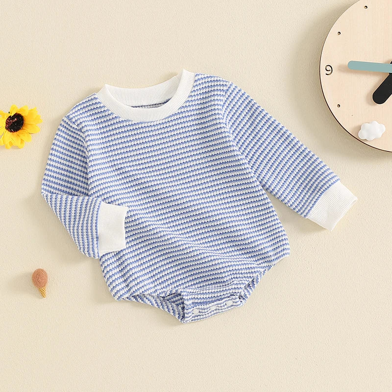 Striped Hugh Onesie