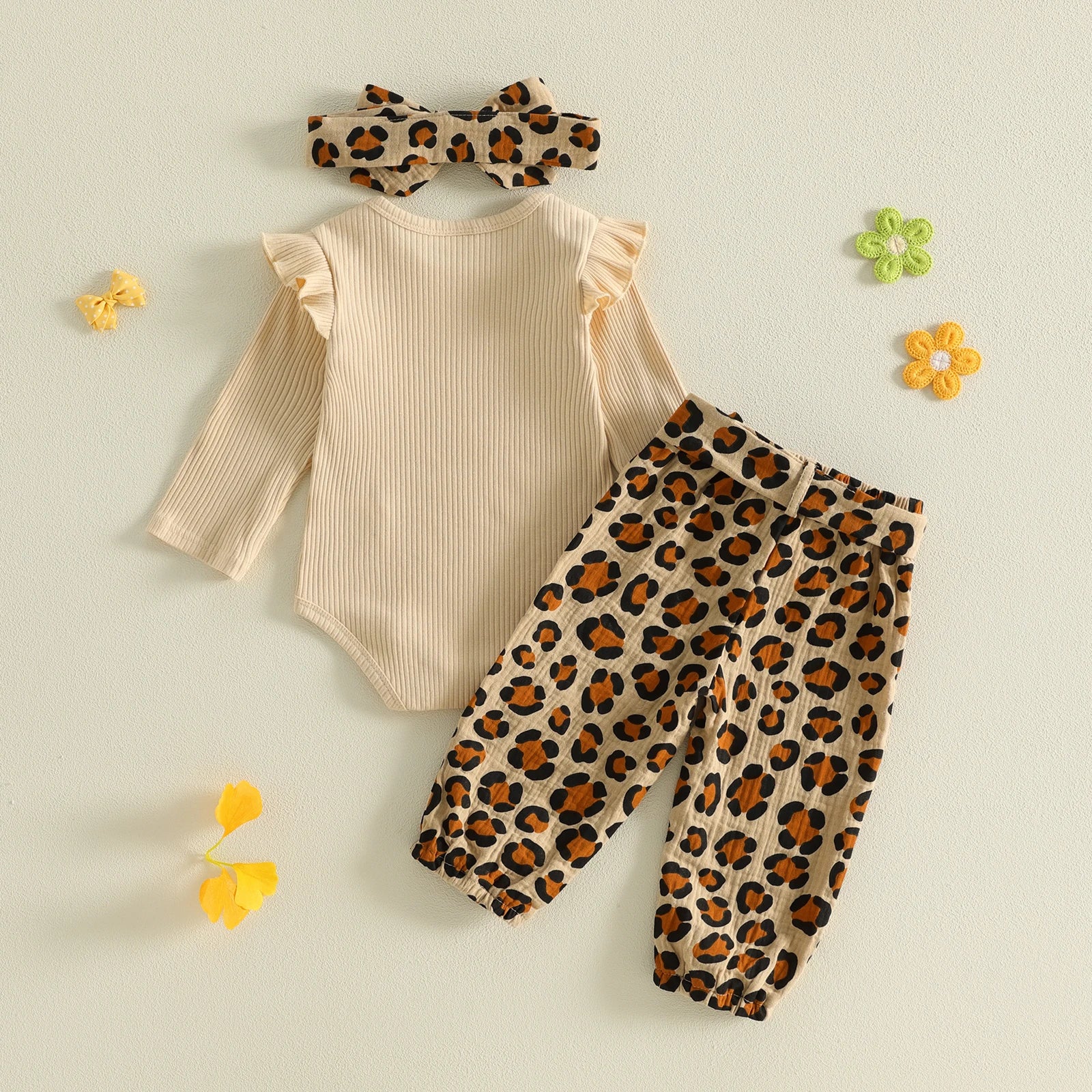 Leopard Print Outfit Set