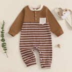 Striped Pocket Paul Romper