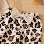 Mini Mocha Ruffle Flare Set