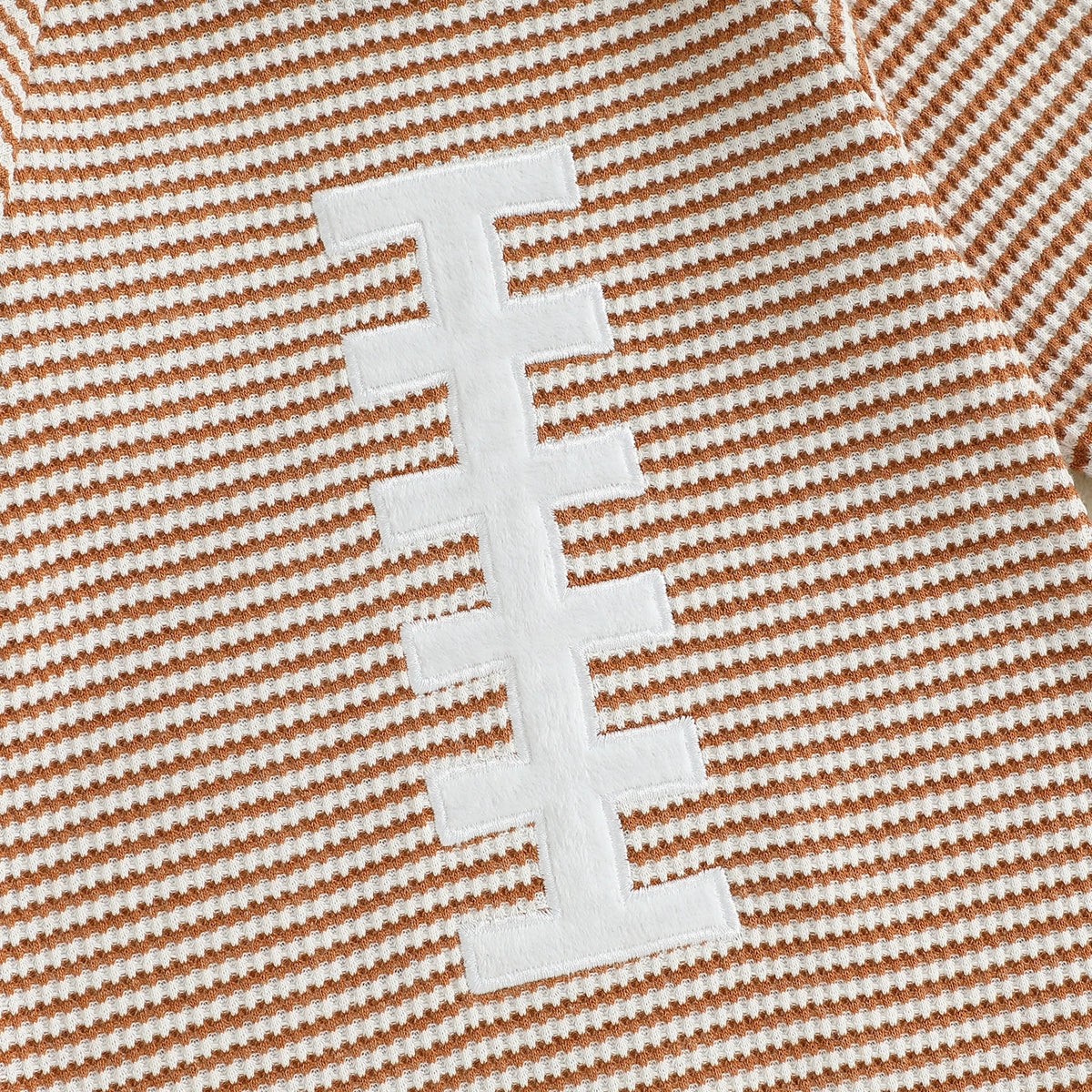 Baby Rugby Stripe Romper 🏈