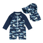 Ocean Waters Swimsuit & Hat