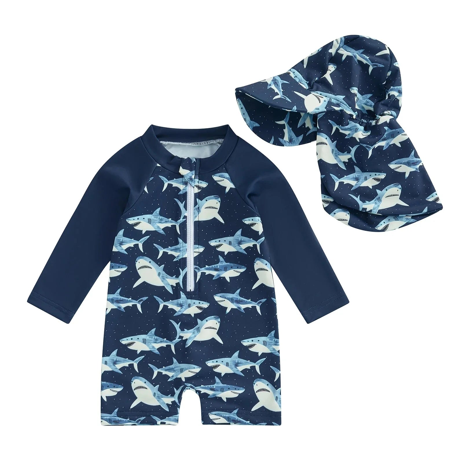 Ocean Waters Swimsuit & Hat
