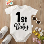 1st Baby" Newborn Onesie