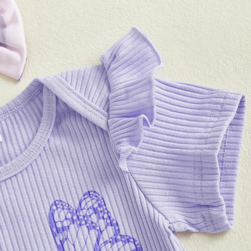 Daddy's Little Love Butterfly Outfit