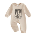 Pretty Fly for a Little Guy Long Sleeve Romper