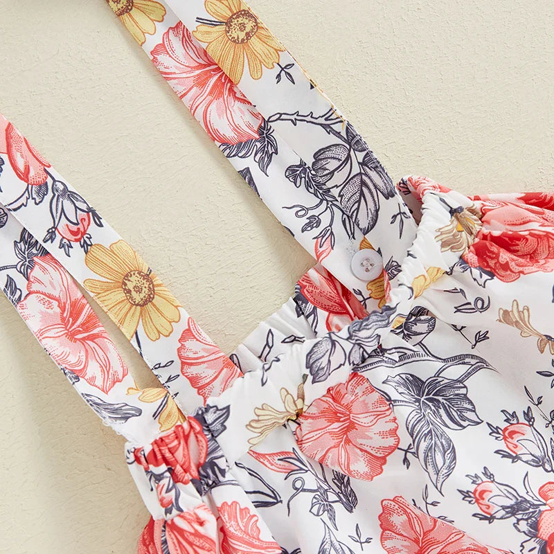 Fillis Floral Skirt Outfit & Bow