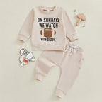 Football with Daddy Jogger Set