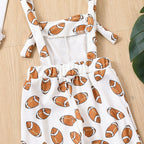 Football Flared Romper