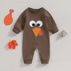 Brown Turkey Romper