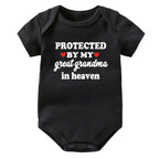 Protected By My Great Grandma in Heaven Onesie