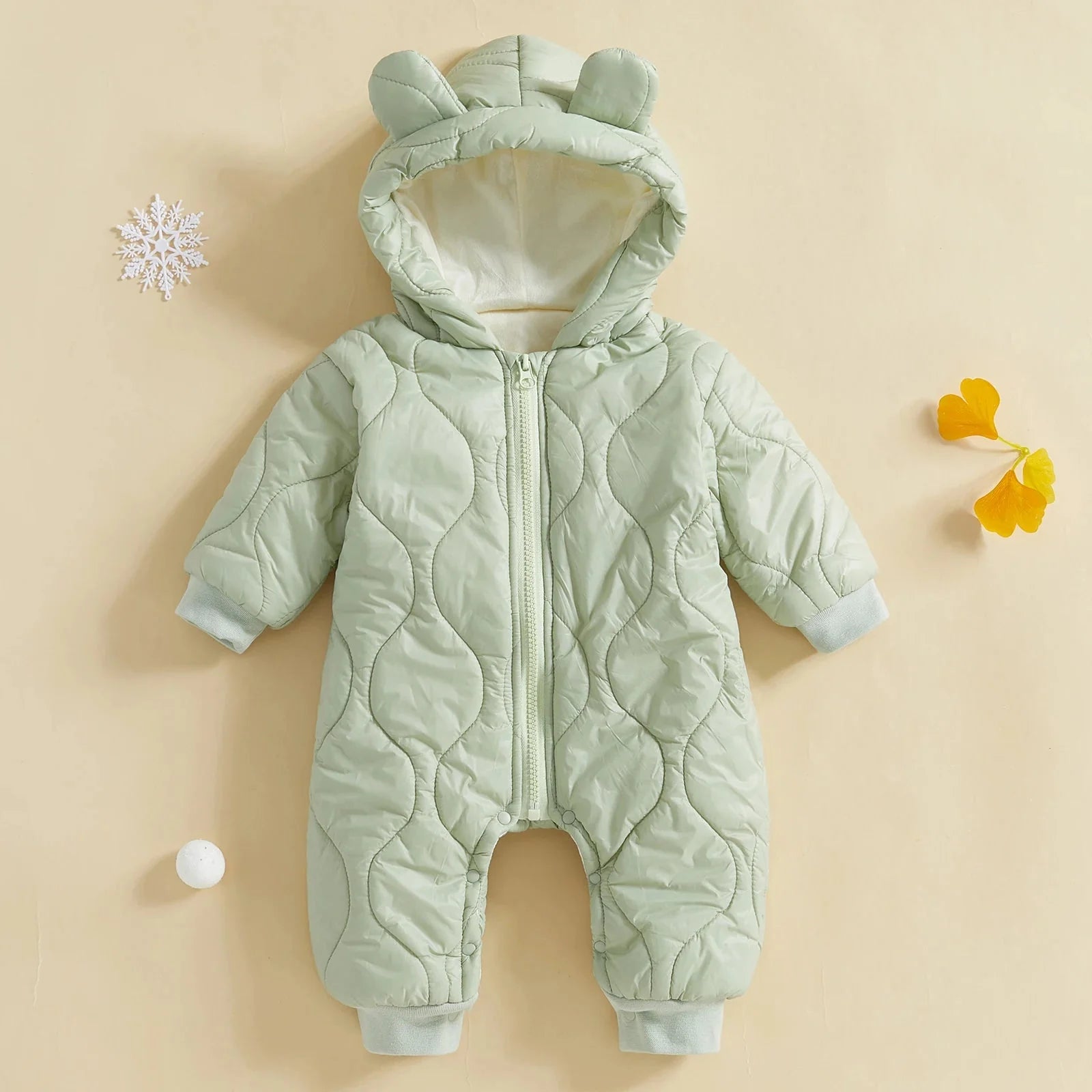 Hooded Winter Jumpsuit