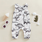 Davie Dino Fish Romper
