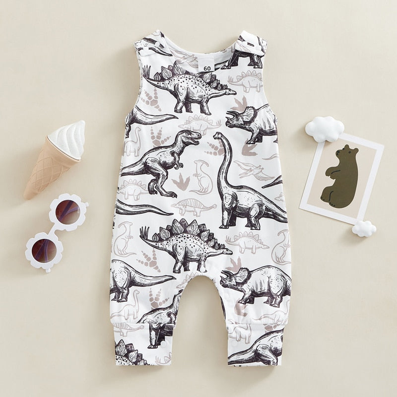 Davie Dino Fish Romper