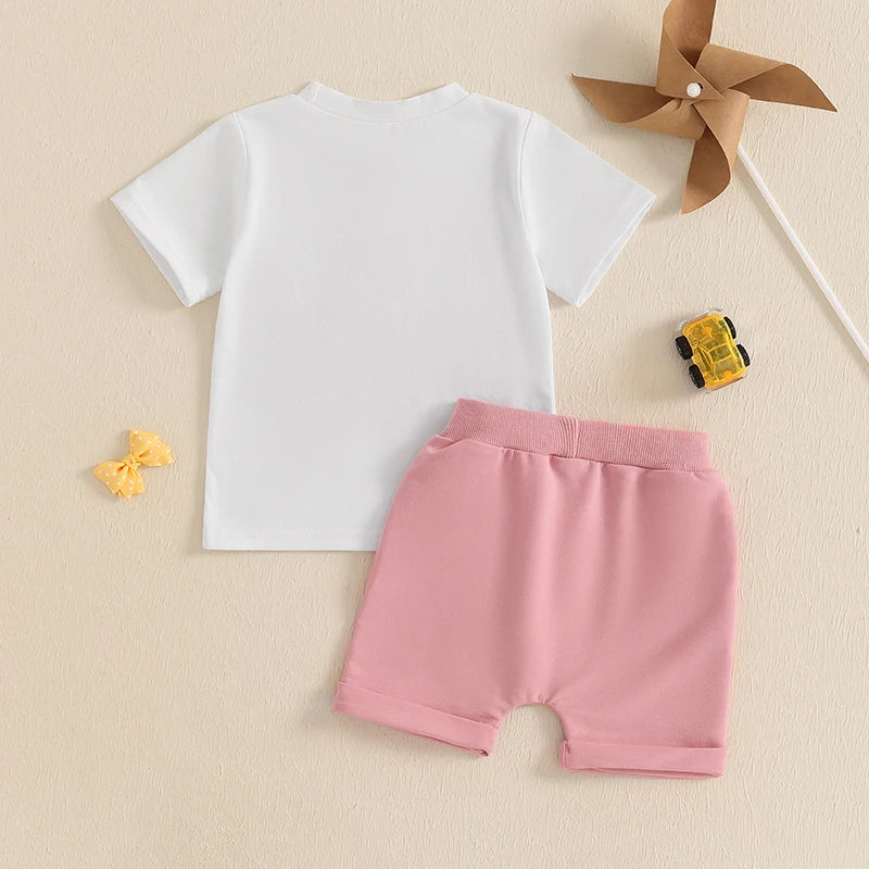 "Cuter Version of Mom" Toddler T-Shirt & Shorts Set