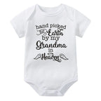 Hand Picked for Earth By My Grandma in Heaven Onesie