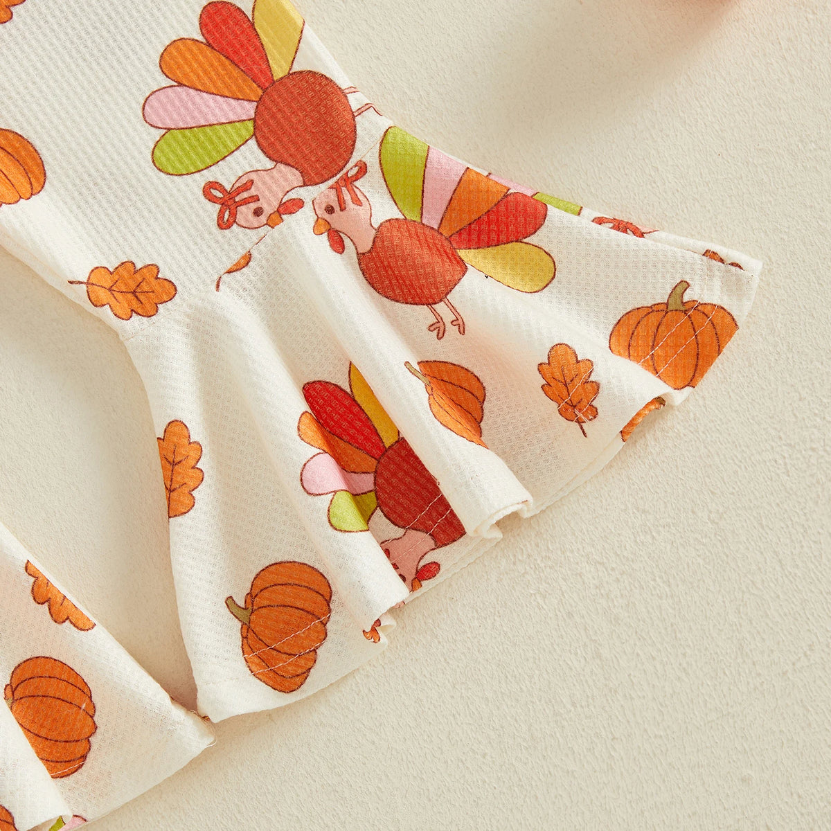 Baby Girl Thanksgiving Turkey Outfit Set