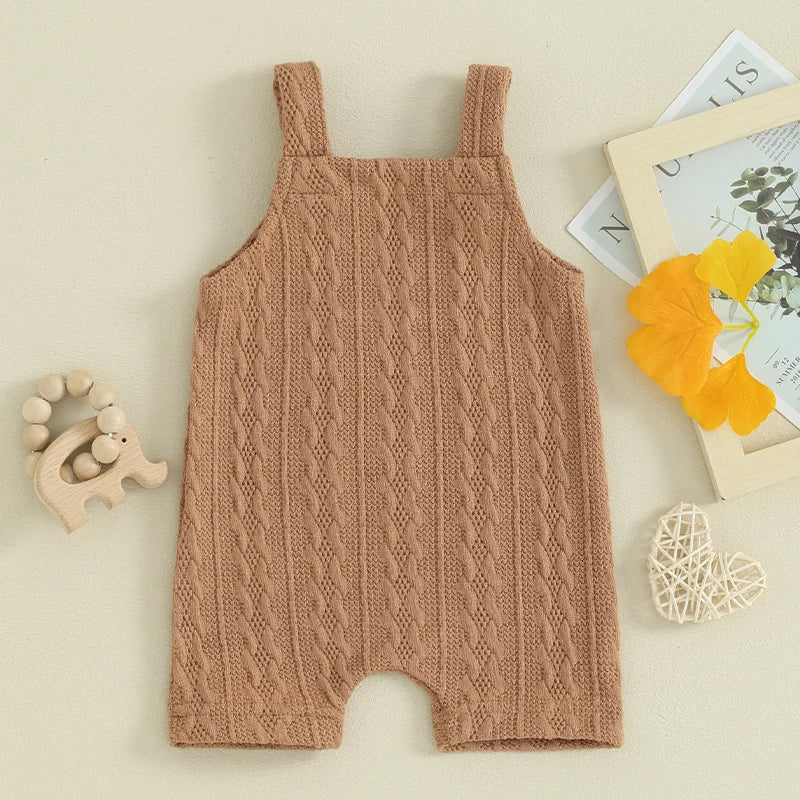 Knitted Pocket Romper