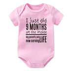 I Just Did 9 Months on the Inside Onesie