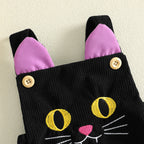 🐈‍⬛ Black Cat Baby Halloween Romper