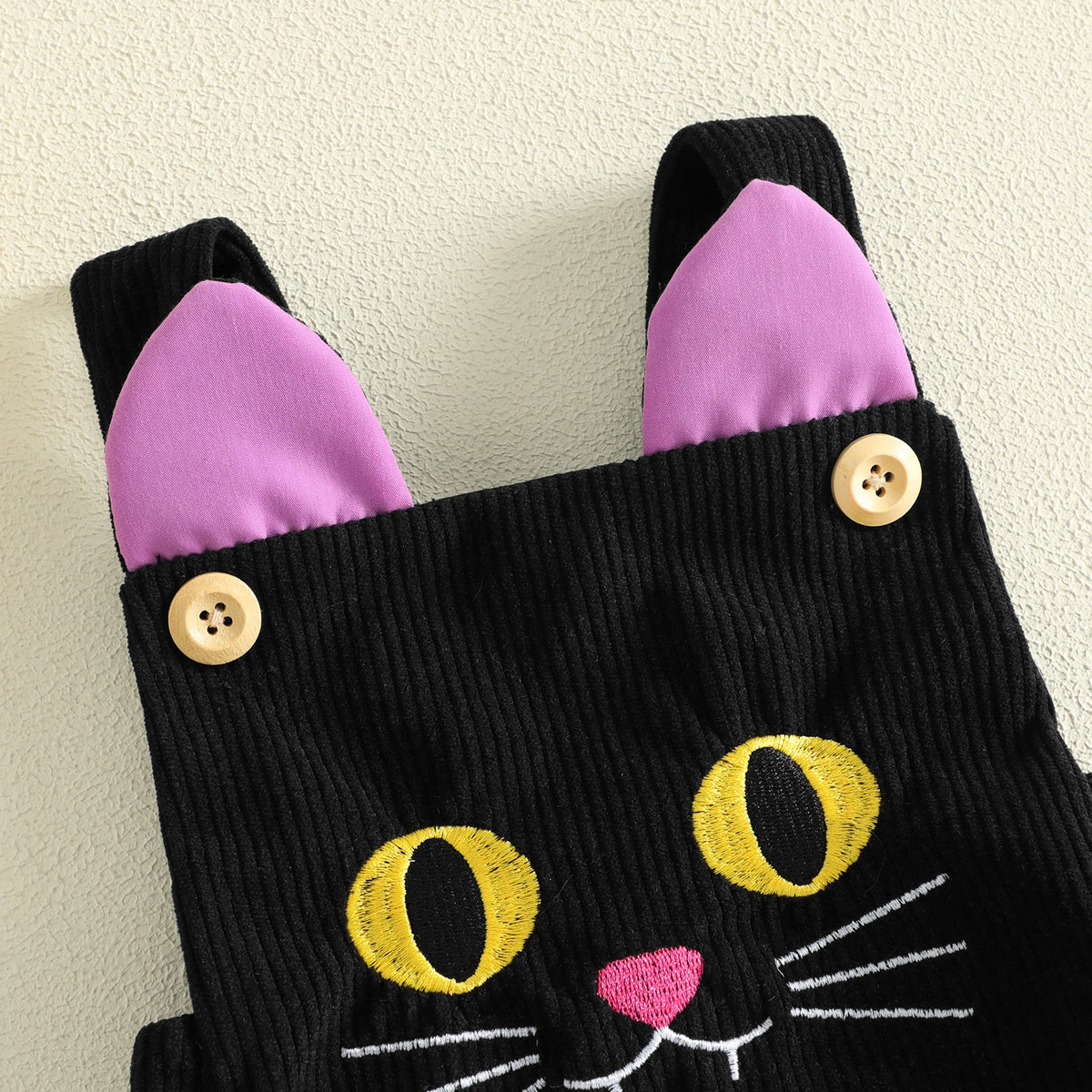🐈‍⬛ Black Cat Baby Halloween Romper