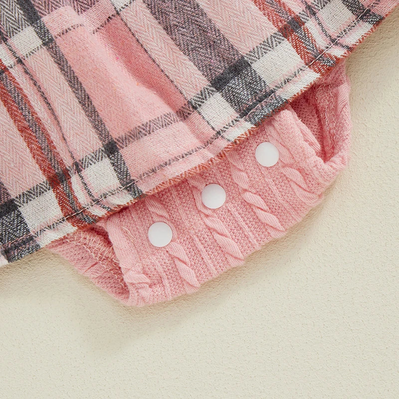 Plaid Ruffled Darla Dress