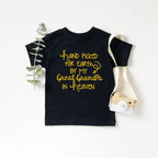 Hand Picked For Earth By My Great Grandpa in Heaven T-shirt
