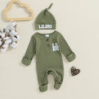Ribbed Lil Bro Onesie & Hat