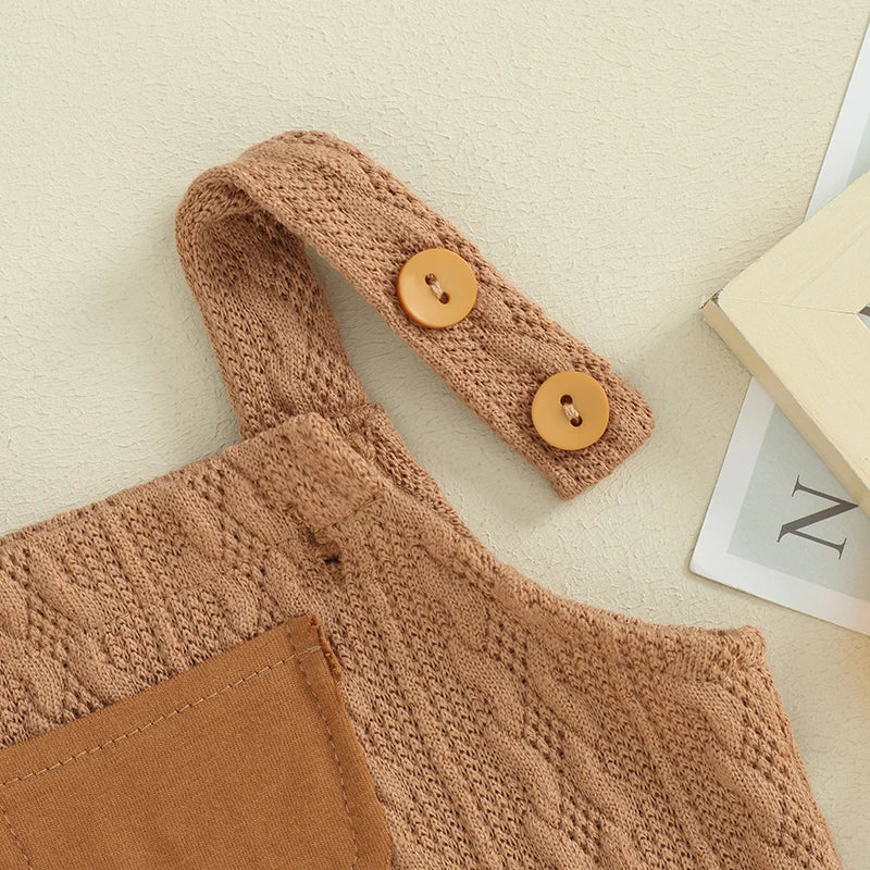 Knitted Pocket Romper