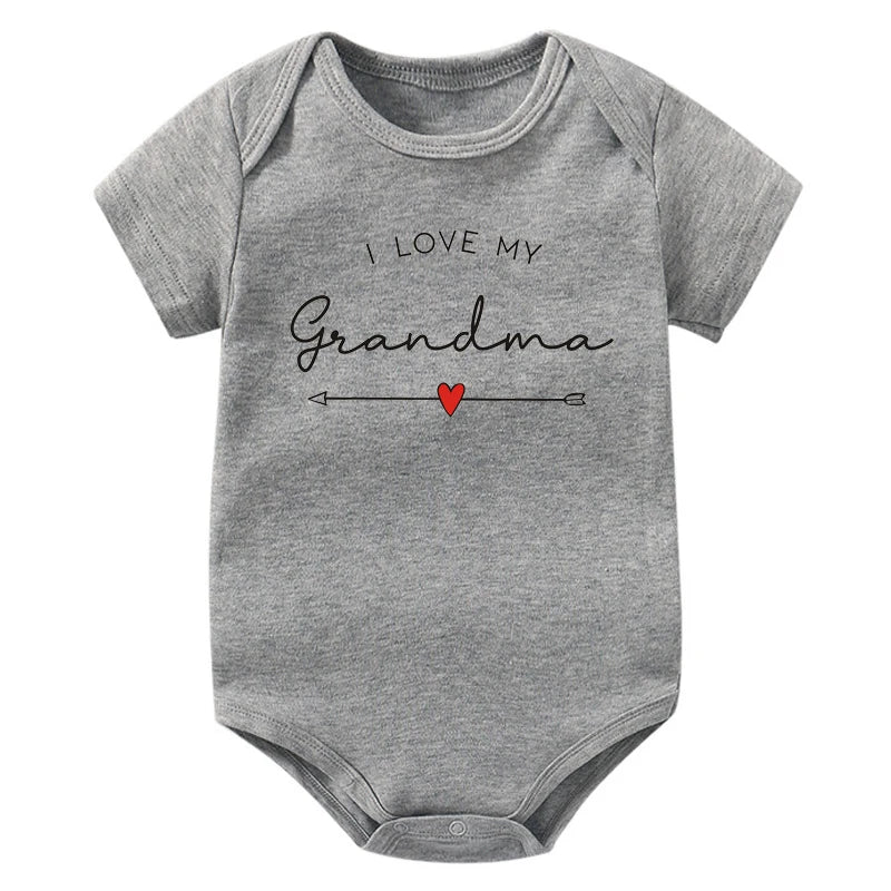 I Love My Grandma Onesie