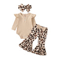 Mini Mocha Ruffle Flare Set