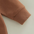 Brown Football Onesie