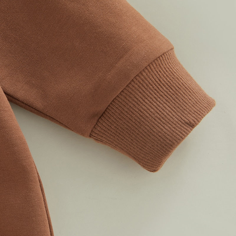Brown Football Onesie