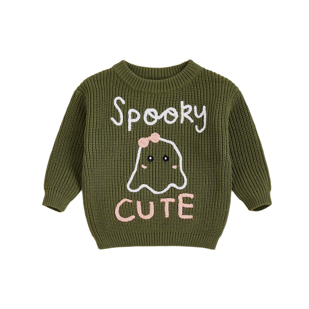 👻 Spooky Ghost Baby Sweater