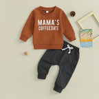 Long Sleeve Mama's Coffee Date Outfit
