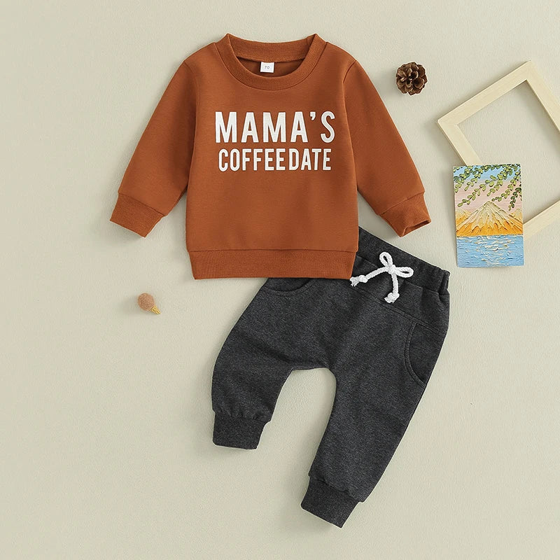 Long Sleeve Mama's Coffee Date Outfit