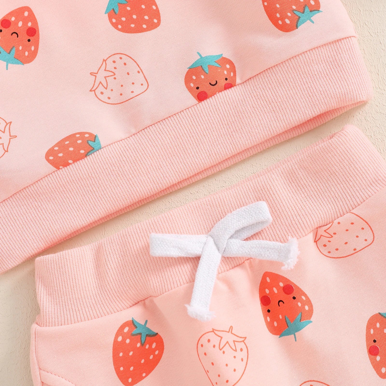 Sweet Strawberry Jogger Set
