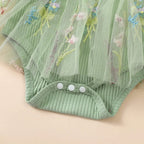 Little Sister Floral Mesh Tutu Dress