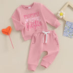 Mommy is My Bestie Heart Outfit