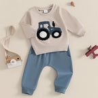 Embroidered Tractor Outfit