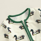 Mallard Zipper Onesie