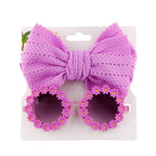 Flower Sunglasses with Headband