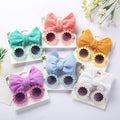 Flower Sunglasses with Headband