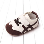 Contrast Color Stripe Shoes