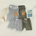 Sleeveless Seth Hoodie & Shorts