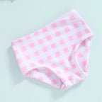 Patterned Bow Baby Bikini
