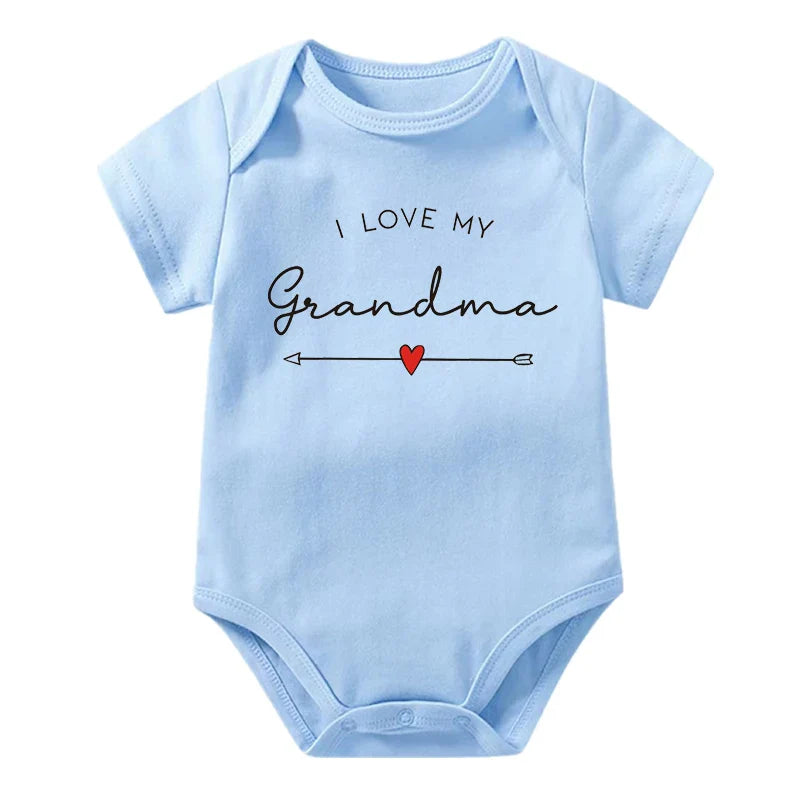 I Love My Grandma Onesie