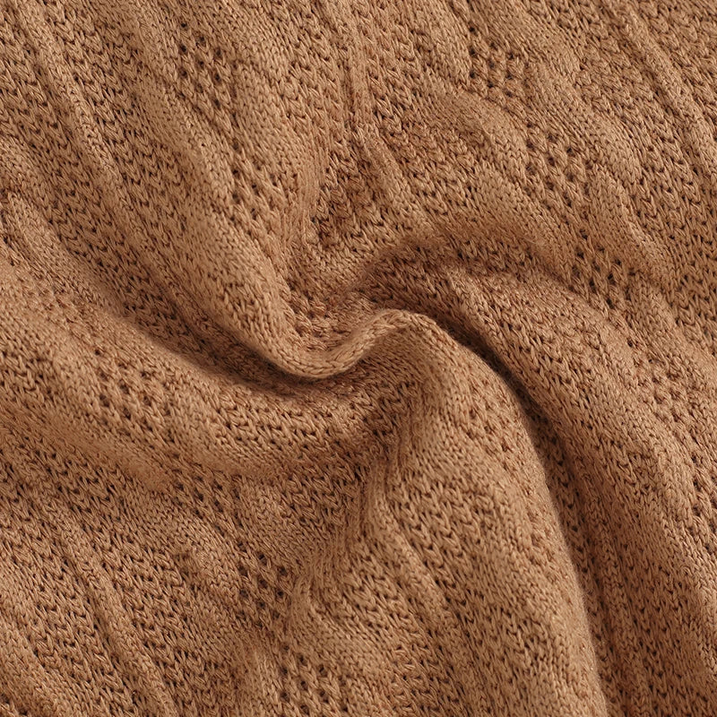 Knitted Pocket Romper