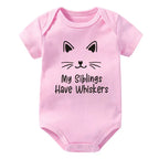 My Siblings Have Whiskers Cat Onesie
