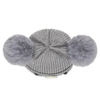 Baby Bear Pompom Hat